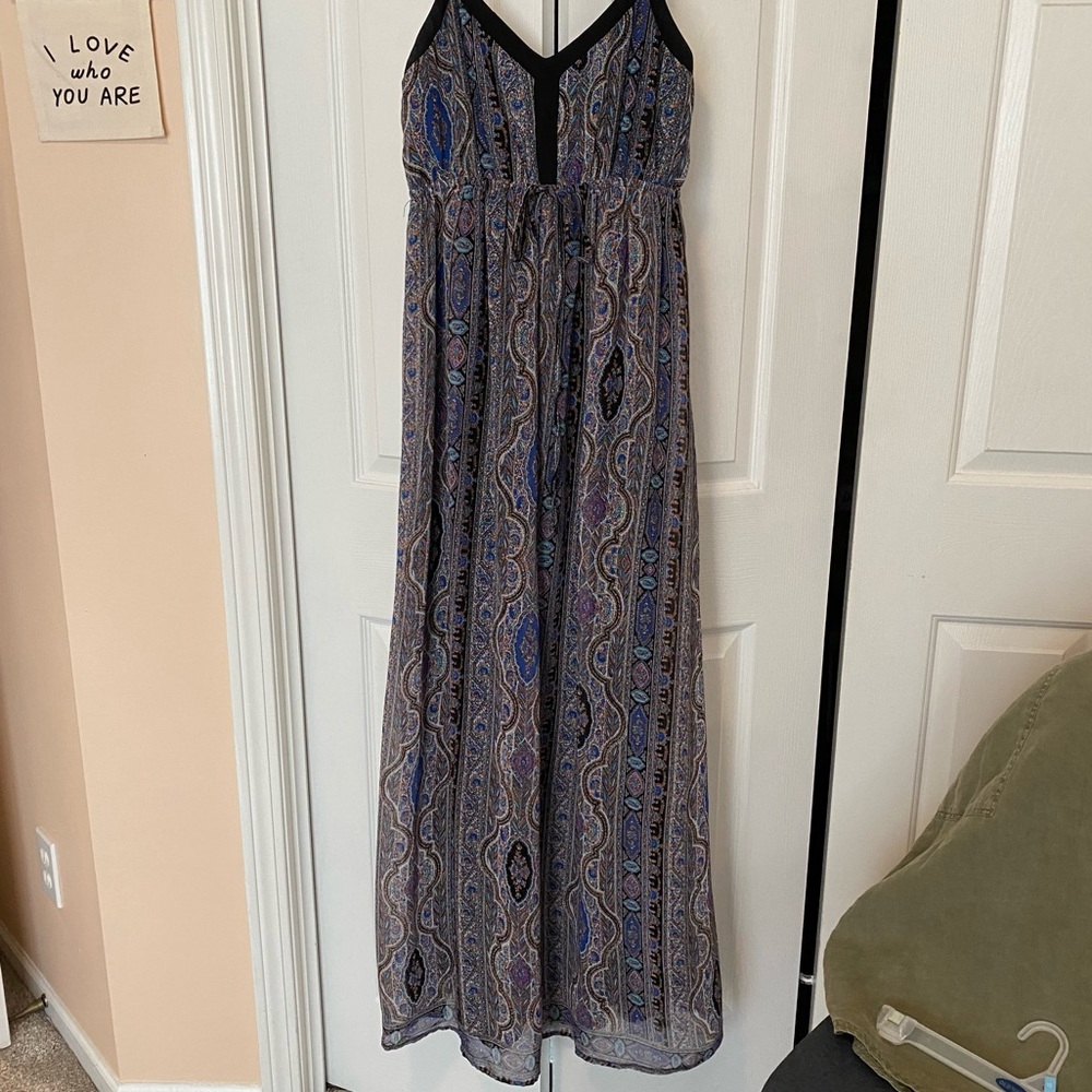 Boho multicolor maxi dress